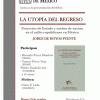 Jorge de Hoyos presentará “La utopía del regreso” en el AEM