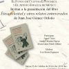 Presentación del libro “Ética celestial y otros relatos entreverados” de Juan José Gómez Ordoño