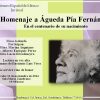Homenaje a Águeda Pía Fernández
