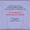 “La resistencia” y “La hora que nos robaron” en el Ateneo Español de México – 6 de mayo a las 19 horas