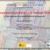 22 de junio – Conferencia “La propuesta pedagógica de Joaquín Xirau” por Marta Nogueroles Jové