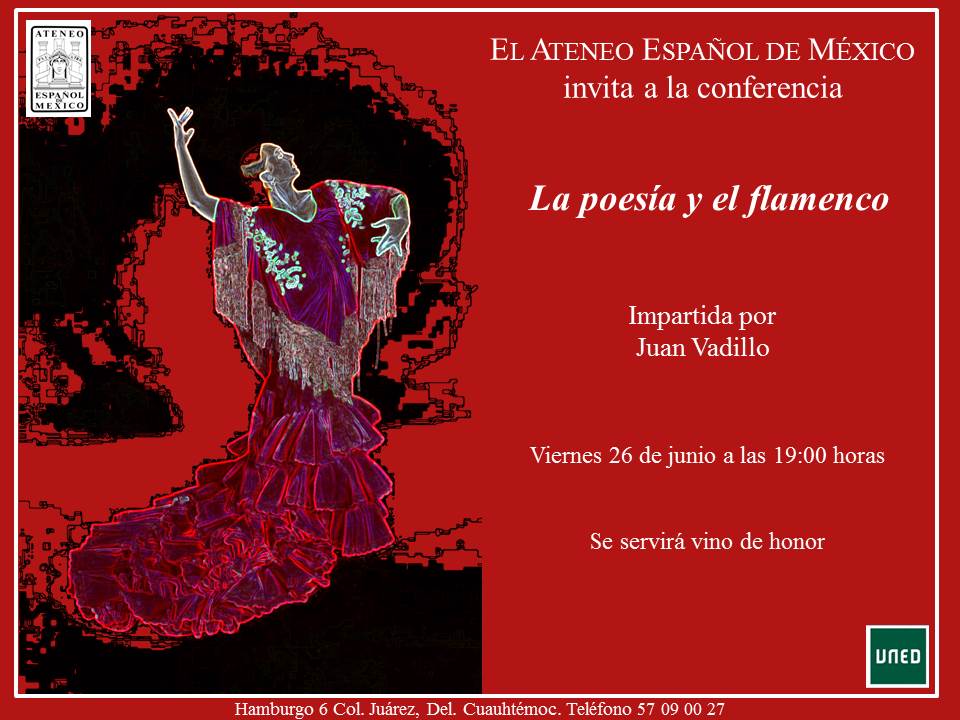 Conferencia La poesía y el flamenco - 26 de junio de 2015