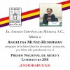Angelina Muñiz-Huberman, ganadora del Premio Nacional de Artes y Literatura 2018