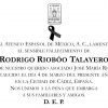 Lamentamos el fallecimiento de Rodrigo Riobóo Talayero