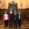 Reunión entre el alcalde de Huesca y el presidente del Ateneo
