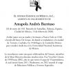 Lamentamos el fallecimiento de Amapola Andrés Barriuso