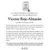 Lamentamos el fallecimiento de Vicente Rojo Almazán