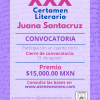 Abierta la convocatoria del XXX Certamen Literario Juana Santacruz