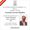 Fernando Serrano Migallón obtiene el Premio Nacional de Artes y Literatura 2021