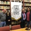 Elia Domenzain y Basilio Rodríguez visitan el Ateneo