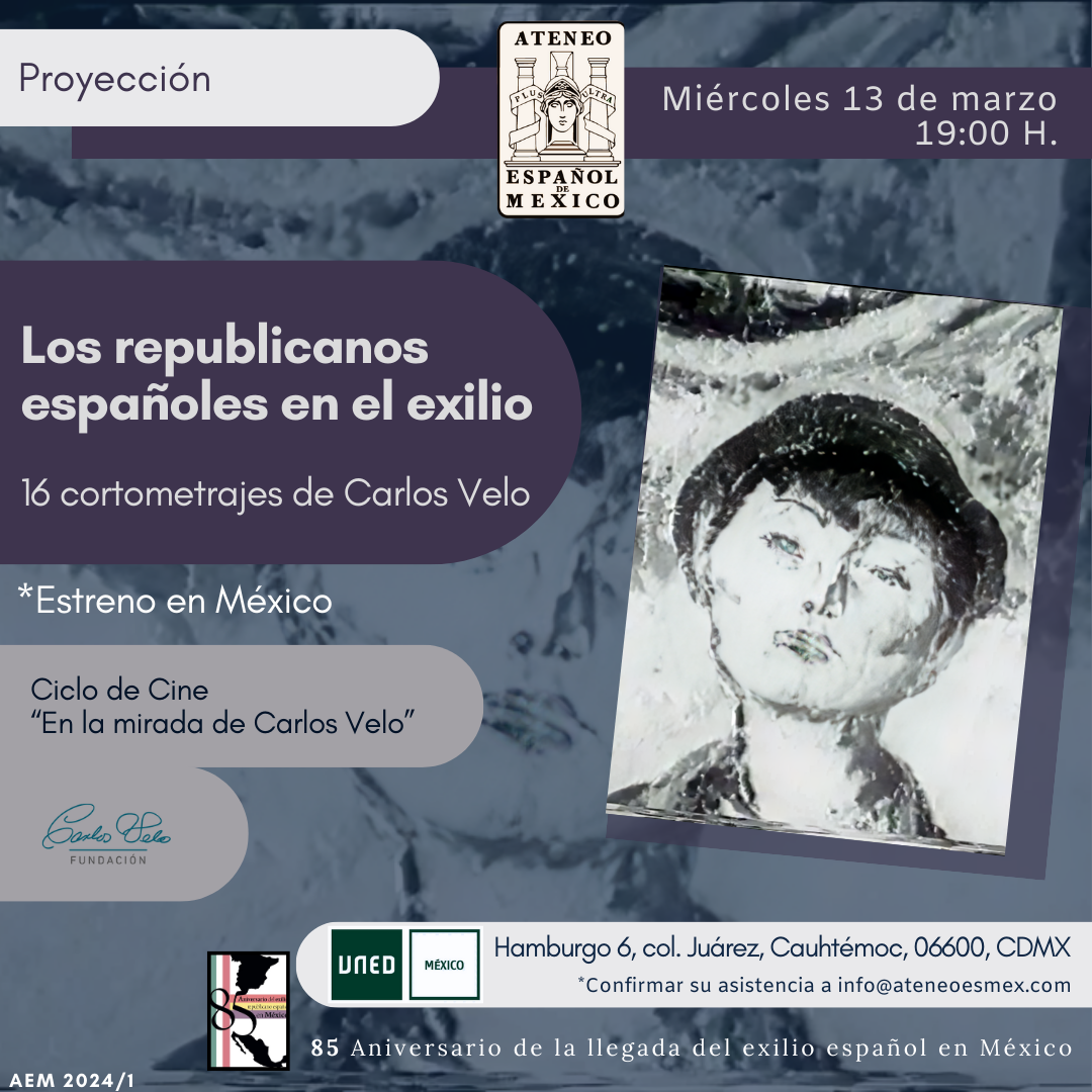 Proyección: Los republicanos españoles en el exilio.16 cortometrajes de Carlos Velo.