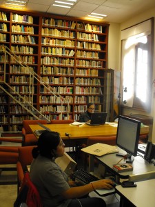 Vista de la biblioteca