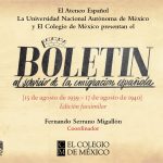 Presentación de la edición facsimilar "Boletín al servicio de la emigración española"