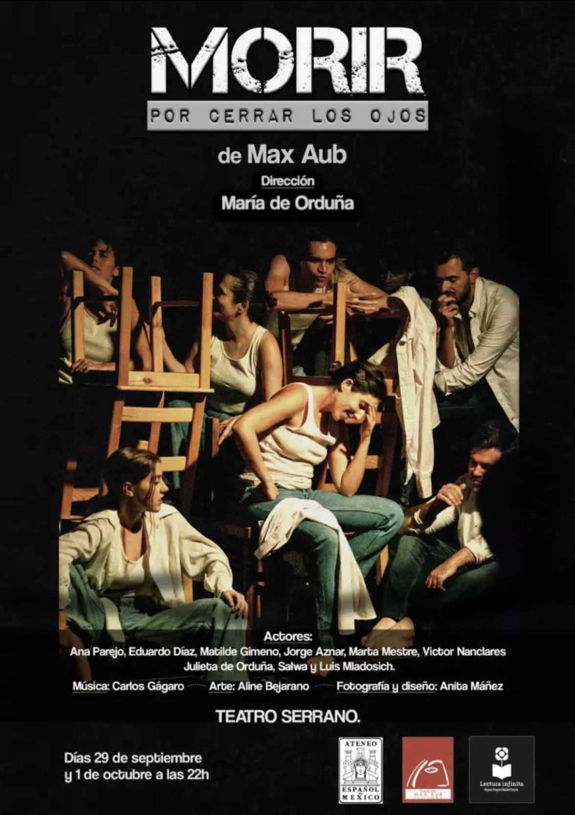 "Morir por cerrar los ojos" de Max Aub en Segorbe, España
