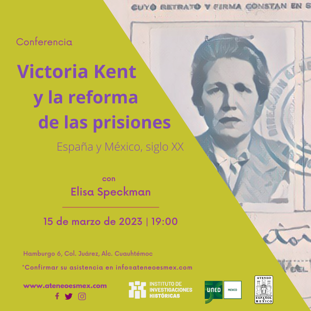 Conferencia "Victoria Kent y la reforma de las prisiones"
