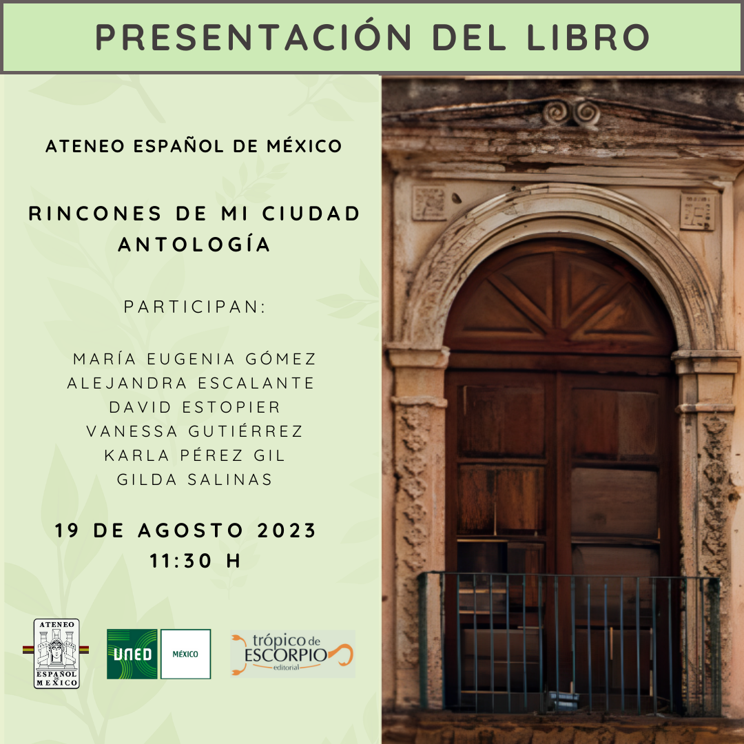 Presentación del libro "Rincones de mi ciudad: Antología"