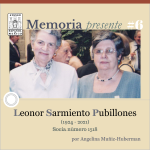 Leonor Sarmiento Pubillones por Angelina Muñiz-Huberman